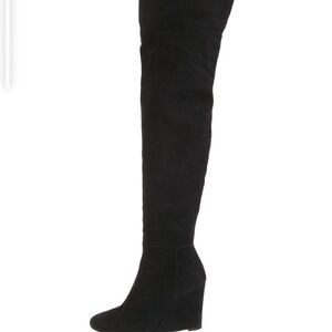 Stuart Weitzman Black Heeled Boots